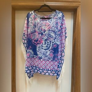 Lilly Pulitzer Ginette Cover Up Gypsea Girl Engineered size M. New with tags.